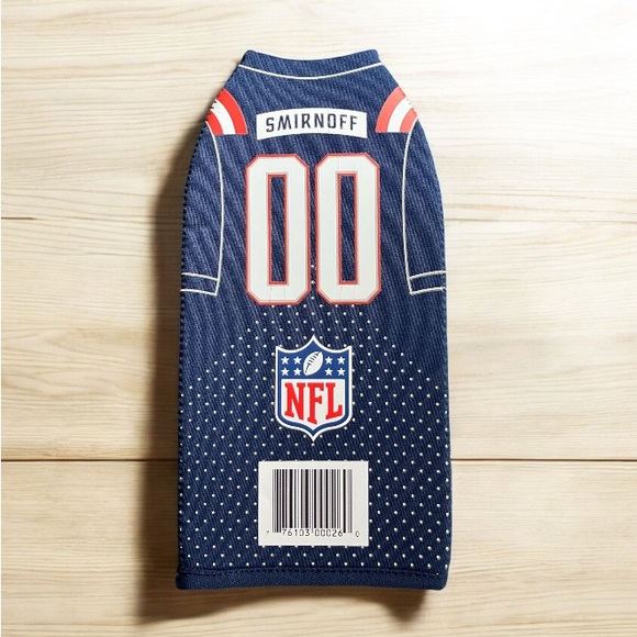 2/$25 NEW Smirnoff New England Patriot Bottle Cover Cozy Cooler Coozie NFL Promo - Picture 3 of 5